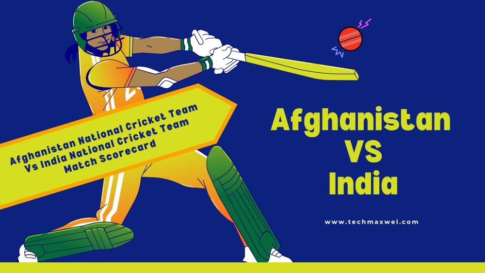 Afghanistan National Cricket Team Vs India National Cricket Team Match Scorecard